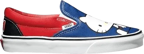  Vans Classic Slip-on Hello Kitty Blue/ Red