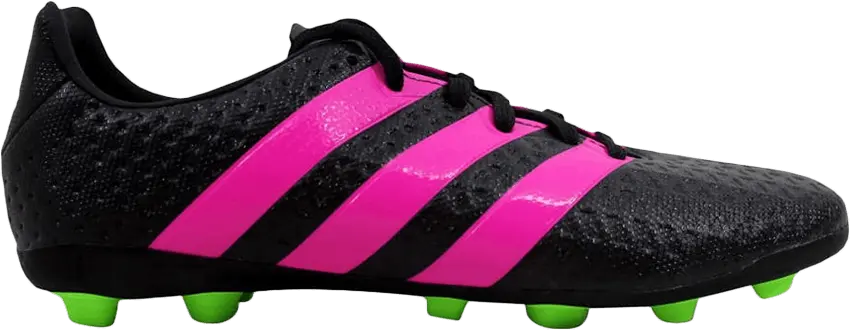 Adidas Ace 16.4 FxG J &#039;Black Pink Green&#039;