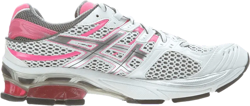 Asics ASICS Gel-Kinetic 4 Womens Titanium Lightning Neon Pink