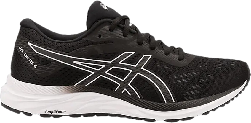  Asics Wmns Gel Excite 6 &#039;Black White&#039;