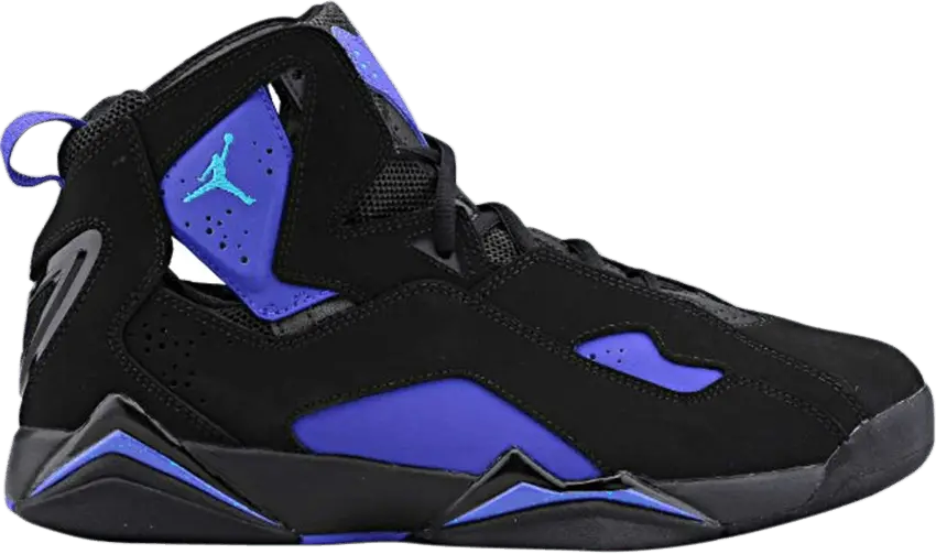  Jordan True Flight Black Blue Lagoon