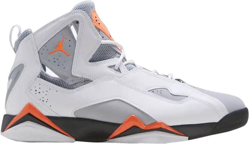 Jordan True Flight White Orange Grey