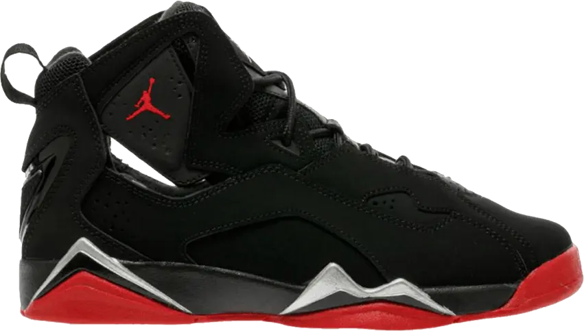  Jordan True Flight GS &#039;Black Red&#039;