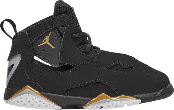  Jordan True Flight TD &#039;Black Metallic Gold&#039;