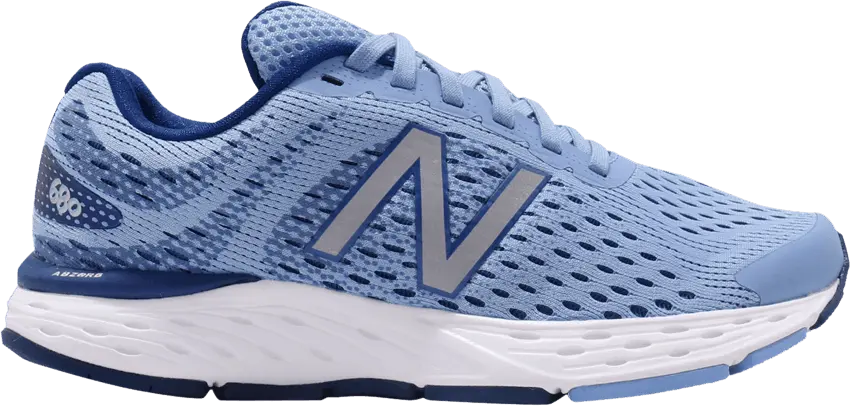  New Balance Wmns 680v6 Wide &#039;Blue White&#039;