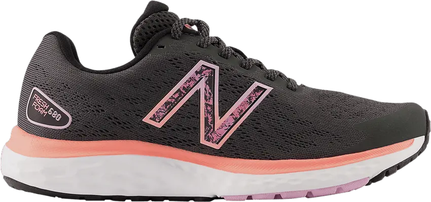  New Balance Wmns Fresh Foam 680v7 Wide &#039;Black Pink&#039;