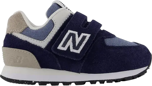  New Balance 574 Hook &amp; Loop Toddler Wide &#039;Pigment&#039;