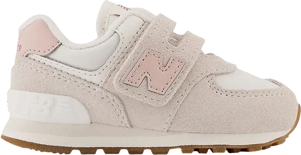  New Balance 574 Hook and Loop Toddler &#039;Moonbeam Pink Sand&#039;