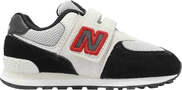  New Balance 574 Toddler Wide &#039;Black Nimbus Cloud Red&#039;