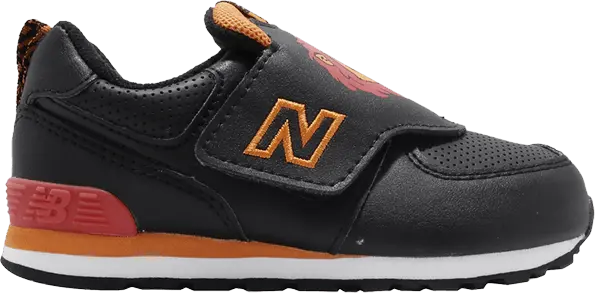  New Balance 574 Wide Infant &#039;Black Orange&#039;