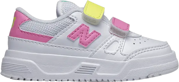  New Balance CT20 Toddler Wide &#039;White Pink&#039;