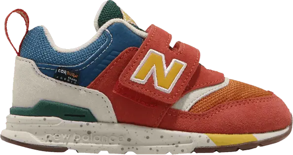  New Balance 997 Toddler Wide &#039;Orange Red Blue&#039;