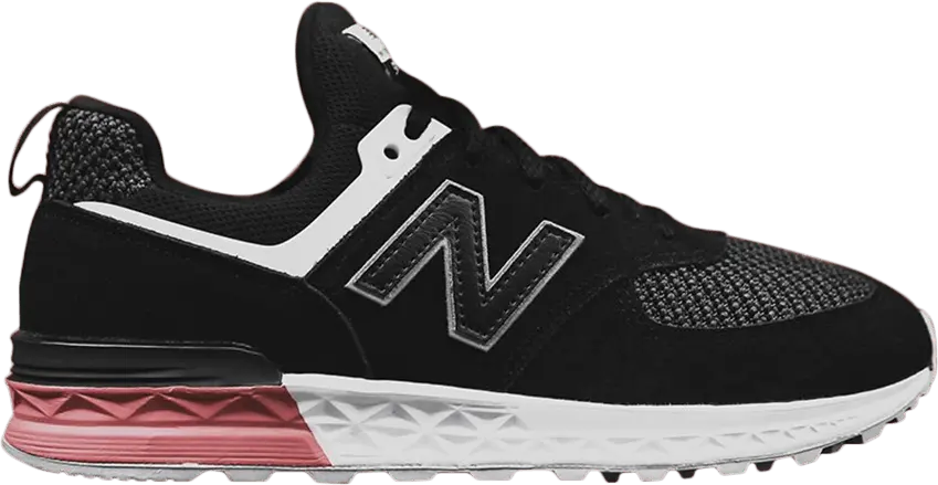  New Balance 574 Kids &#039;Black Dusted Peach&#039;