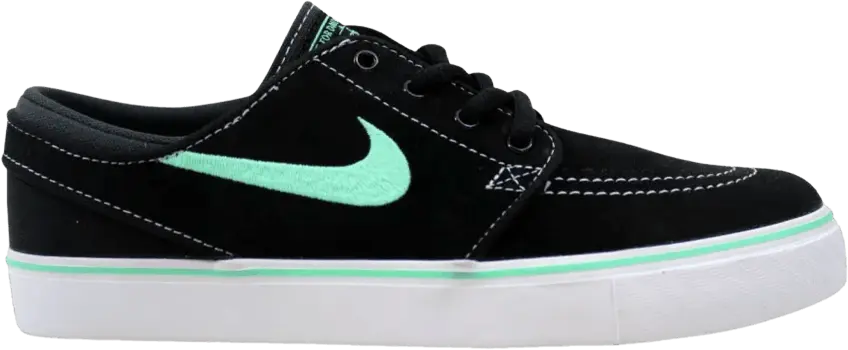  Nike Stefan Janoski GS &#039;Black Green Glow&#039;