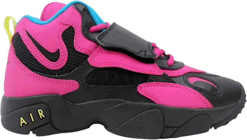  Nike Air Speed Turf GS &#039;Black Fusion Pink&#039;