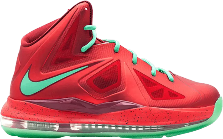  Nike LeBron 10 GS &#039;Christmas&#039;