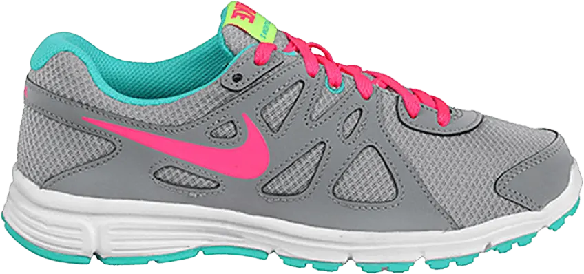  Nike Revolution 2 GS &#039;Grey Jade Pink&#039;