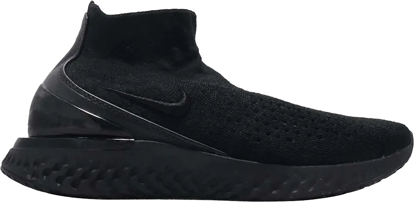 Nike Wmns Rise React Flyknit &#039;Black&#039;