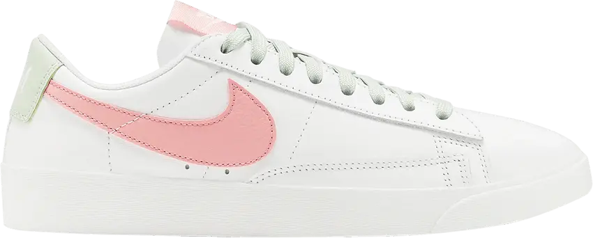  Nike Blazer Low LE White Bleached Coral (Women&#039;s)