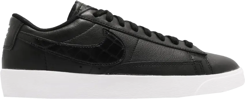  Nike Wmns Blazer Low &#039;Black&#039;