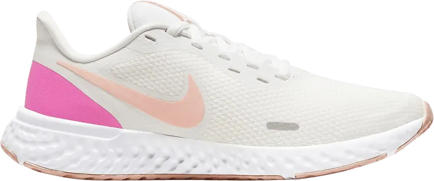  Nike Wmns Revolution 5 &#039;White Fire Pink&#039;