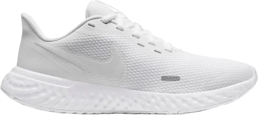  Nike Wmns Revolution 5 &#039;Triple White&#039;