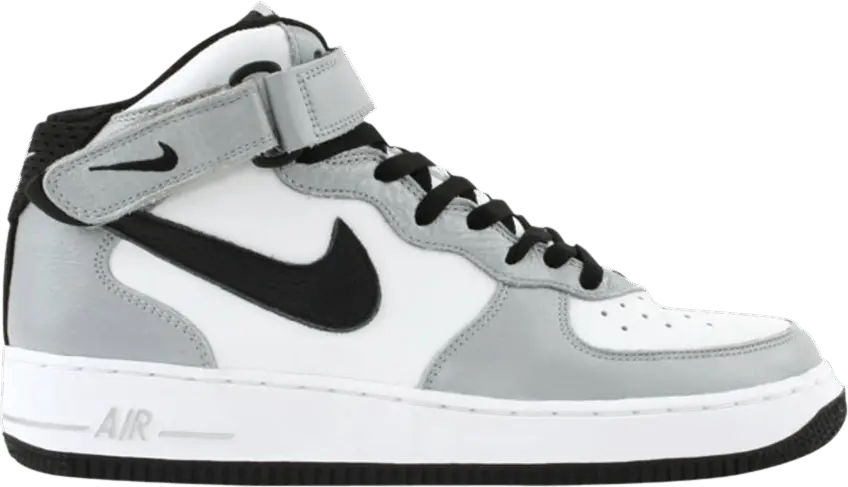  Nike Air Force 1 Mid &#039;White Black&#039;