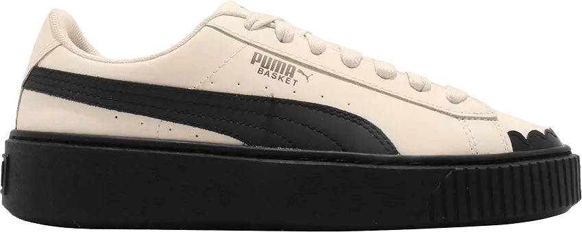  Puma Wmns Basket Platform Scallop