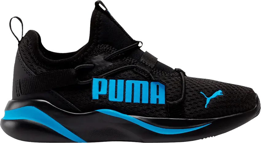 Puma Rift Slip-On Little Kids &#039;Black Energy Blue&#039;