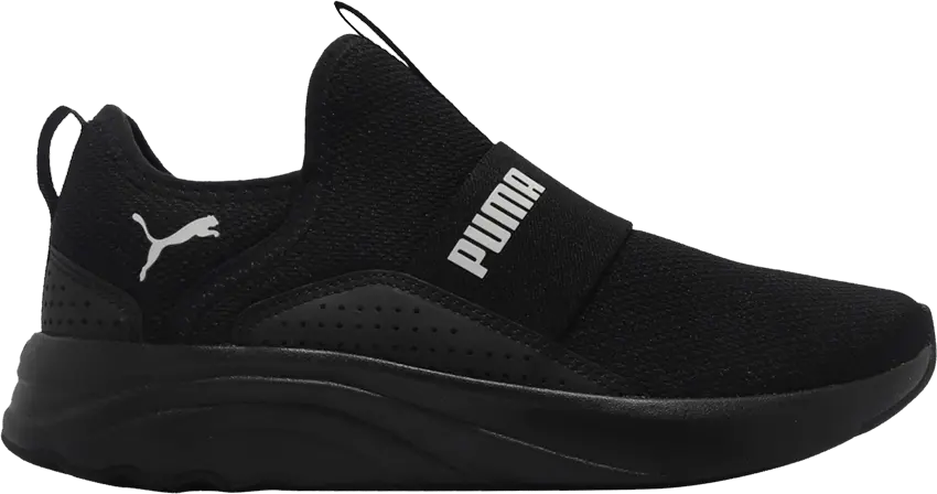  Puma Wmns Softride Sophia Slip-On &#039;Black White&#039;