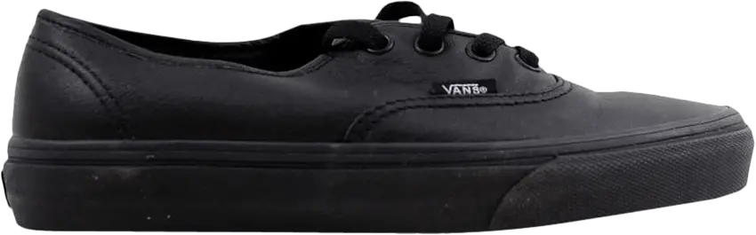  Vans Authentic &#039;Black&#039;