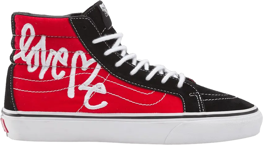  Vans Curtis Kulig x Sk8-Hi Slim &#039;Love Me&#039;