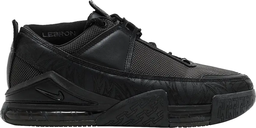  Nike LeBron Zoom 2 Low Black
