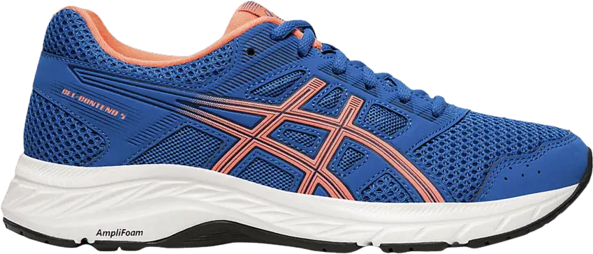  Asics Wmns Gel Contend 5 Wide &#039;Lake Drive Coral&#039;