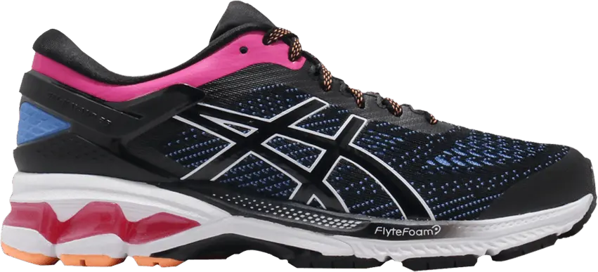  Asics Wmns Gel Kayano 26 &#039;Black Blue Coast&#039;