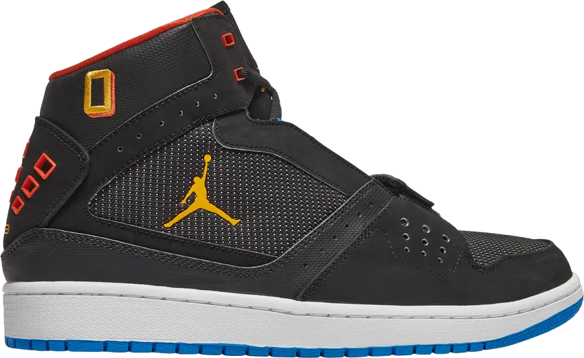  Jordan 1 Flight Strap &#039;Black Team Orange&#039;