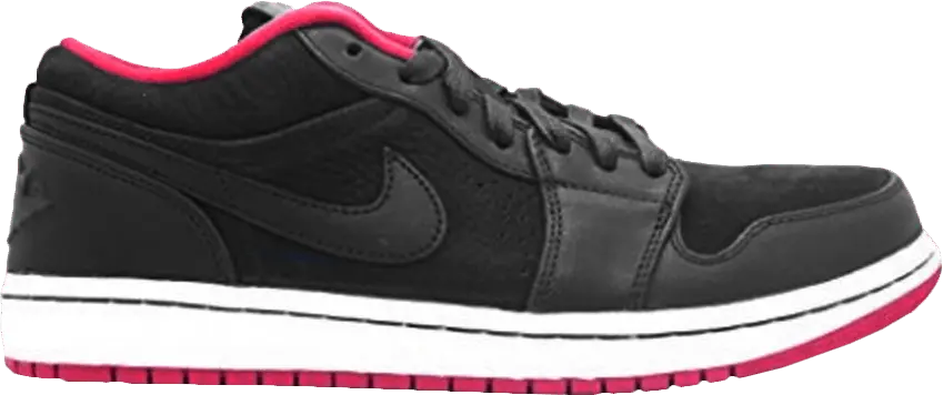  Air Jordan 1 Low Nouveau &#039;Black Red&#039;