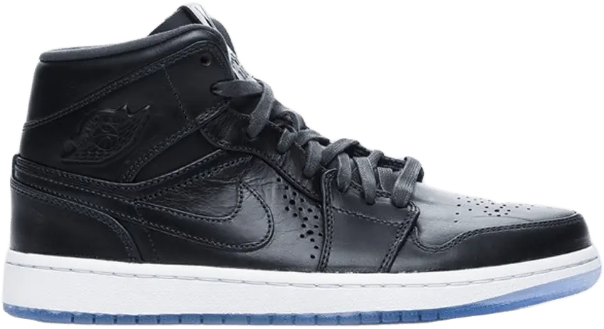  Air Jordan 1 Mid Nouveau &#039;Black Ice&#039;