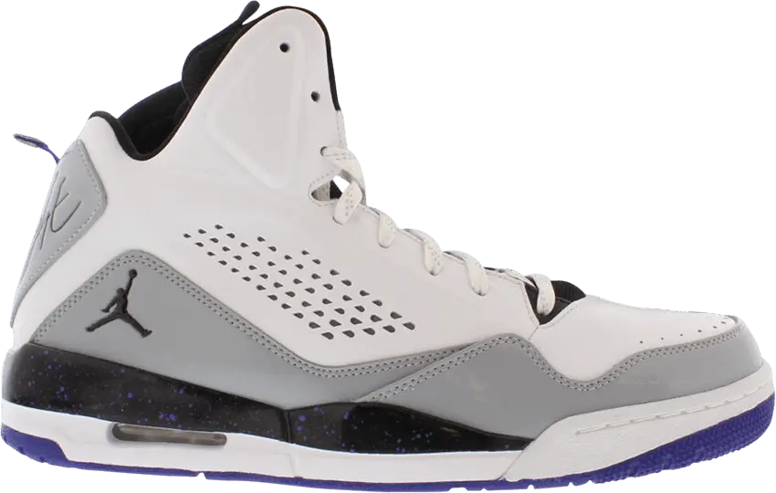  Jordan Sc-3 White/Black-Wlf Grey-Drk Cncrd