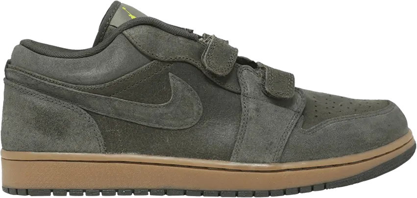  Air Jordan 1 Velcro Premier Low &#039;Dark Army Gum&#039;