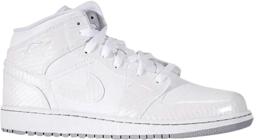  Air Jordan 1 Phat GS &#039;White Wolf Grey&#039;