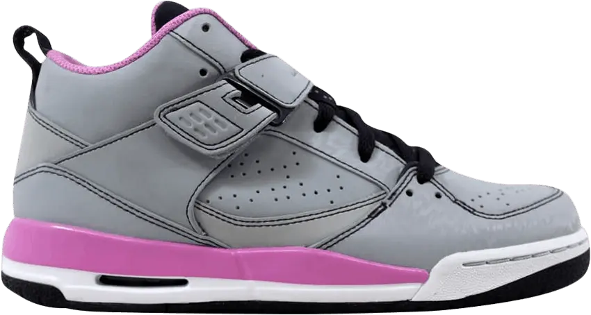  Jordan Flight 45 GG &#039;Wolf Grey Magenta&#039;