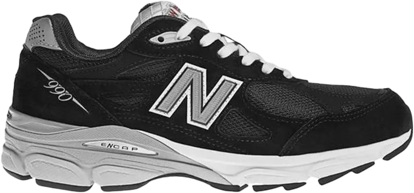  New Balance Wmns 990v3 Made In USA &#039;Black White&#039;