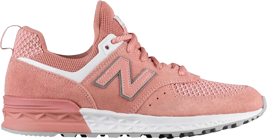  New Balance 574 Kids &#039;Dusted Peach White&#039;