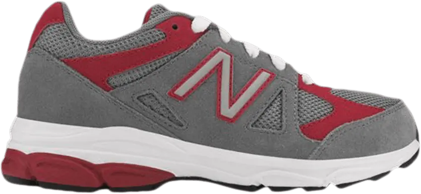 New Balance 888 Big Kid &#039;Grey Red&#039;