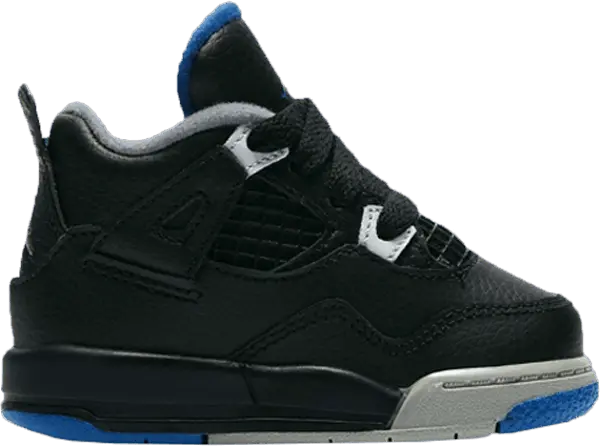  Jordan 4 Retro Black Soar Matte Silver White (TD)