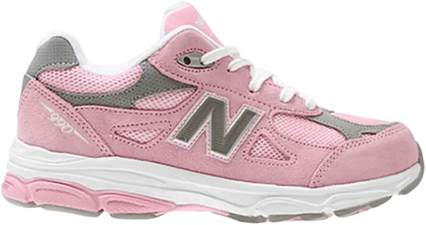  New Balance 990v3 Big Kid &#039;Pink&#039;