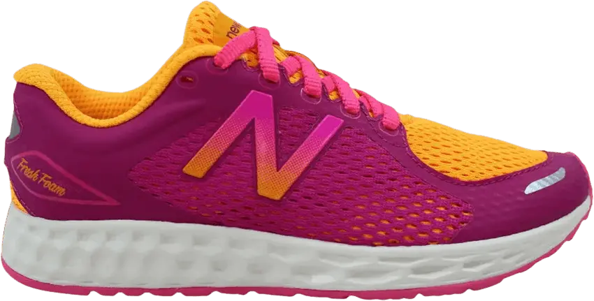  New Balance Fresh Foam Zante Kids &#039;Pink Orange&#039;