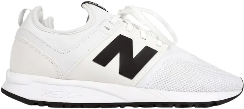  New Balance 247 Big Kid &#039;White Black&#039;