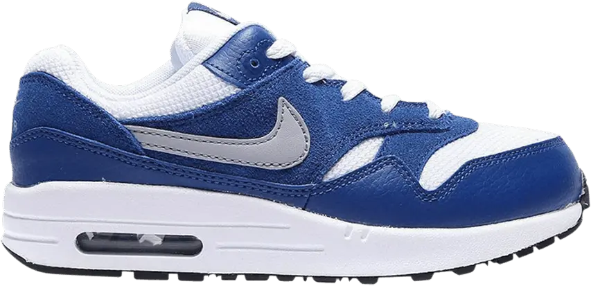  Nike Air Max 1 GS &#039;White Gym Blue&#039;